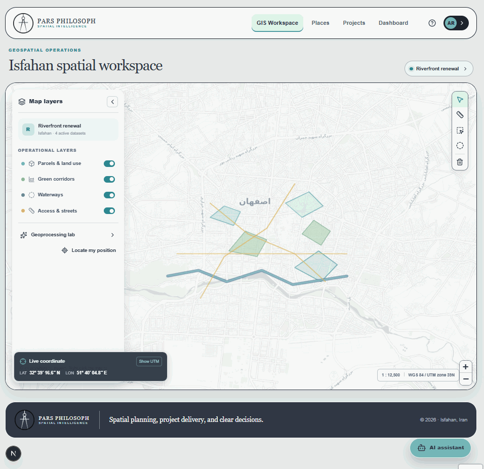 Geograph AI-Assisted WebGIS